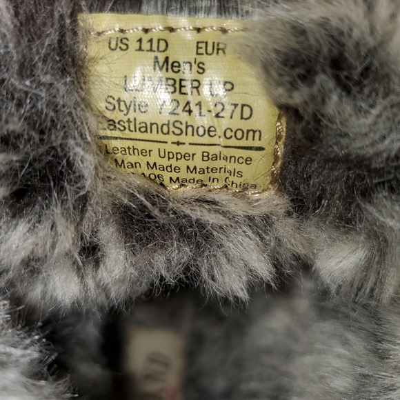 Eastland Shoe Lumber Up Insulated Moc-Toe Combat Boots Men's Size 11D - Picture 9 of 9